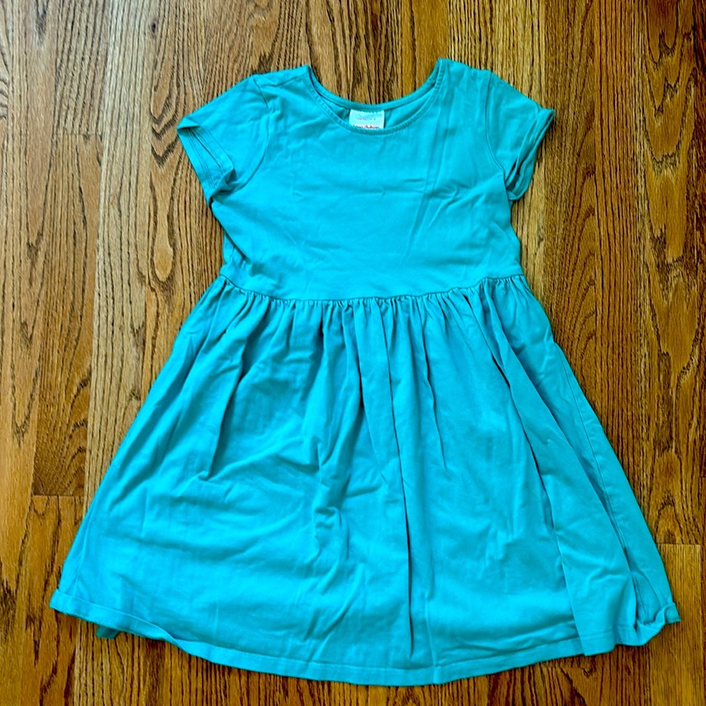 Hanna Anderson green play dress size 140/10